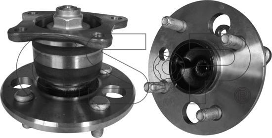 GSP 9400054 - Комплект подшипника ступицы колеса unicars.by