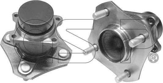 GSP 9400104 - Комплект подшипника ступицы колеса unicars.by