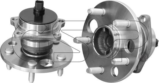 GSP 9400184 - Комплект подшипника ступицы колеса unicars.by