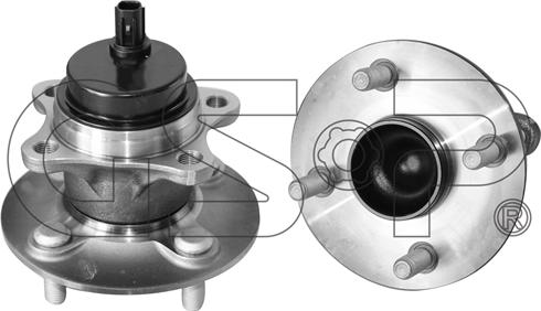 GSP 9400308 - Комплект подшипника ступицы колеса unicars.by