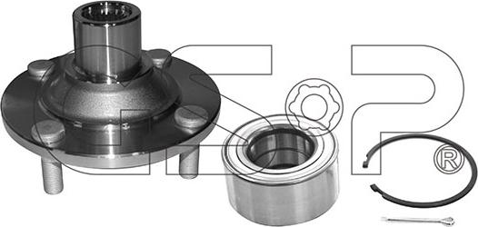 GSP 9425018F - Ступица колеса, поворотный кулак unicars.by