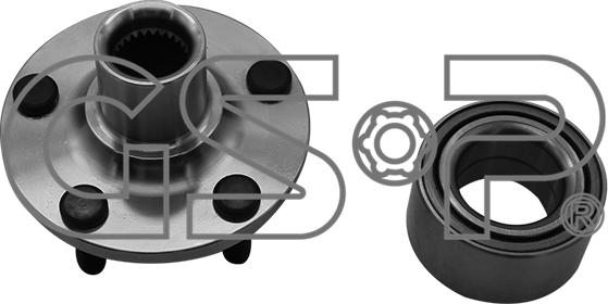 GSP 9426027K - Ступица колеса, поворотный кулак unicars.by