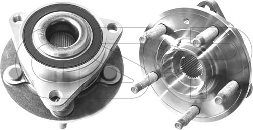 GSP 9333080 - Комплект подшипника ступицы колеса unicars.by