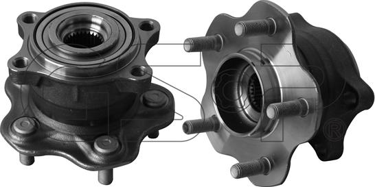 GSP 9329025 - Комплект подшипника ступицы колеса unicars.by