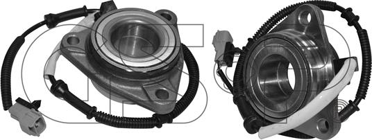 GSP 9245021 - Комплект подшипника ступицы колеса unicars.by