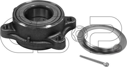 GSP 9243006K - Комплект подшипника ступицы колеса unicars.by
