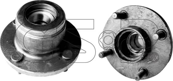GSP 9229001 - Комплект подшипника ступицы колеса unicars.by