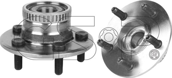 GSP 9228016 - Комплект подшипника ступицы колеса unicars.by