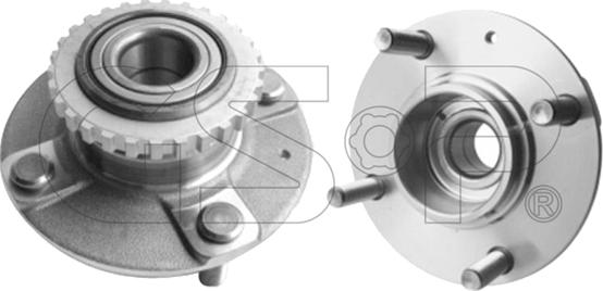 GSP 9228028 - Комплект подшипника ступицы колеса unicars.by