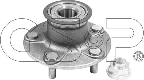 GSP 9228074K - Комплект подшипника ступицы колеса unicars.by