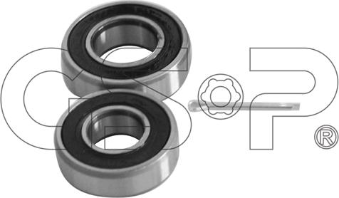 GSP GK1931A - Комплект подшипника ступицы колеса unicars.by