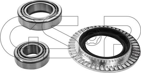 GSP GK3565 - Комплект подшипника ступицы колеса unicars.by