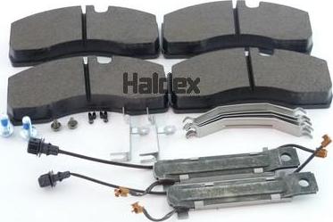 Haldex 94608 - Тормозные колодки, дисковые, комплект unicars.by