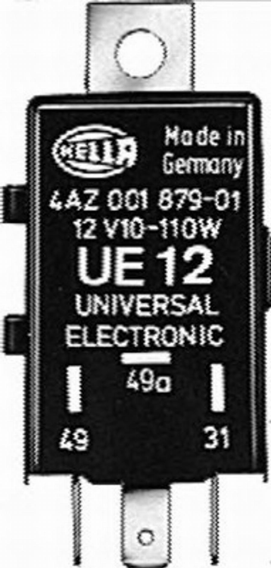 HELLA 4AZ 001 879-011 - Прерыватель указателей поворота unicars.by