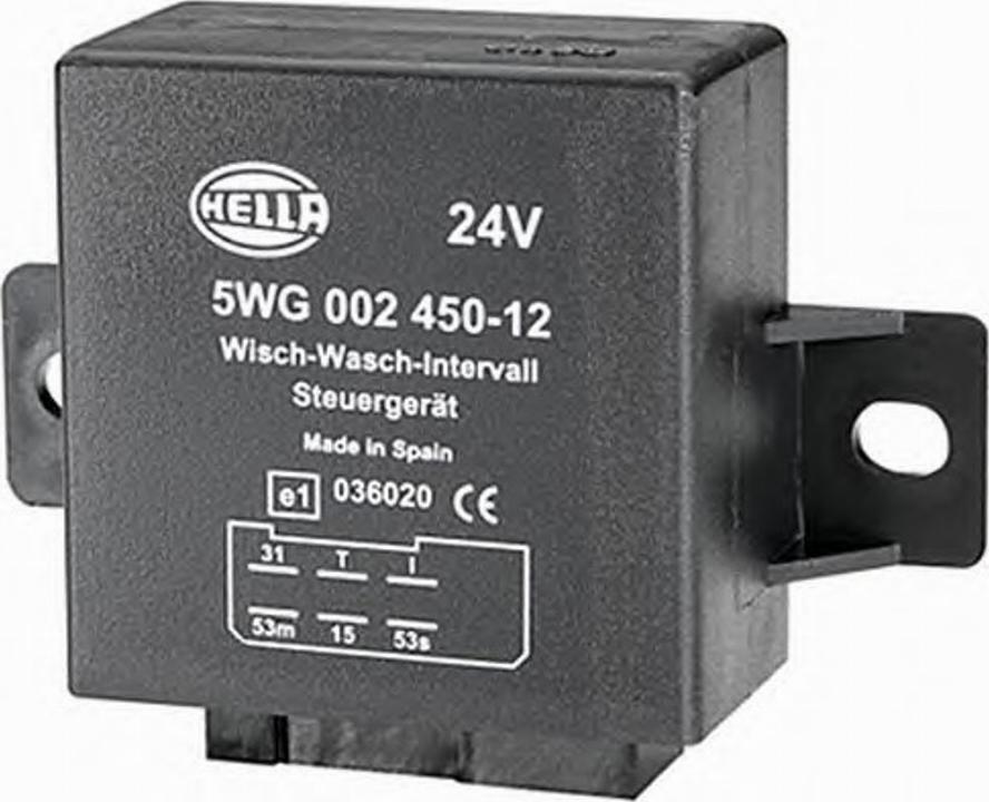 HELLA 5WG 002 450-127 - Реле, интервал включения стеклоочистителя unicars.by