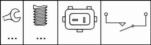 HELLA 6DD 010 966-021 - Выключатель, привод тормоза (механизм газораспределения) unicars.by