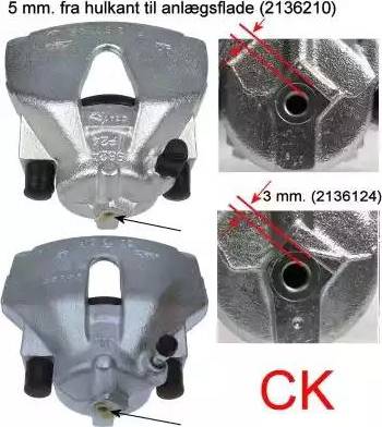 HELLA 8AC 355 391-441 - Тормозной суппорт unicars.by