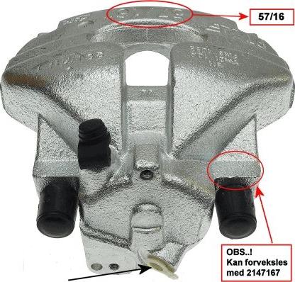 HELLA 8AC 355 391-531 - Тормозной суппорт unicars.by