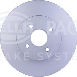 HELLA 8DD 355 112-091 - Тормозной диск unicars.by