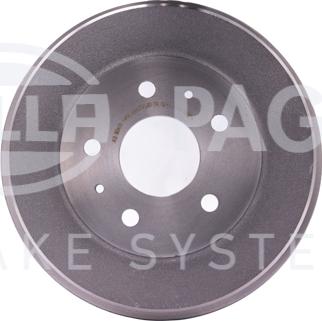 HELLA 8DT 355 300-661 - Тормозной барабан unicars.by