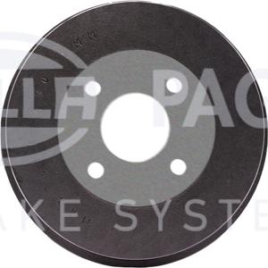 HELLA 8DT 355 300-181 - Тормозной барабан unicars.by