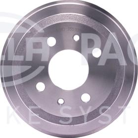 HELLA 8DT 355 301-961 - Тормозной барабан unicars.by