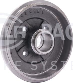 HELLA 8DT 355 301-031 - Тормозной барабан unicars.by