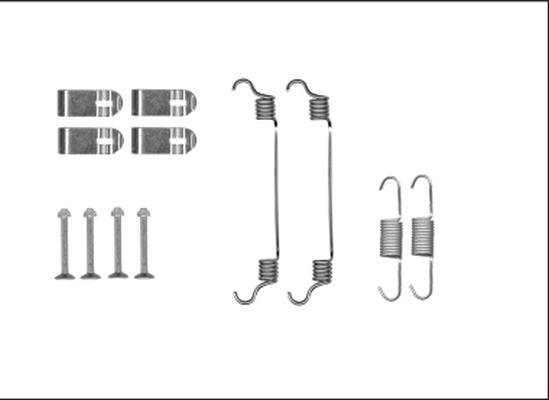 HELLA 8DZ 355 205-981 - Комплектующие, стояночная тормозная система unicars.by