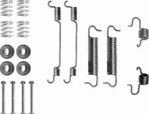 HELLA 8DZ 355 200-531 - Комплектующие, барабанный тормозной механизм unicars.by