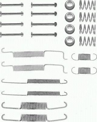 HELLA 8DZ 355 200-011 - Комплектующие, барабанный тормозной механизм unicars.by