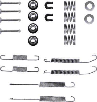 HELLA 8DZ 355 200-271 - Комплектующие, барабанный тормозной механизм unicars.by