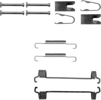 HELLA 8DZ 355 201-961 - Комплектующие, стояночная тормозная система unicars.by