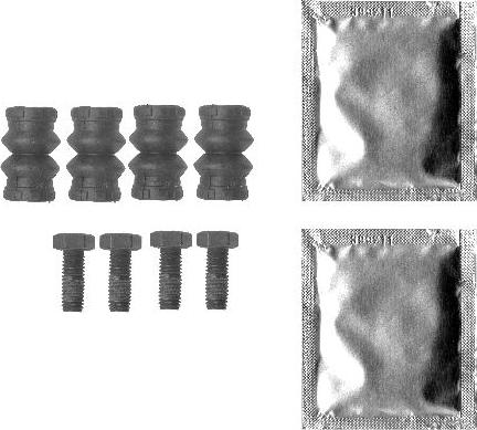 HELLA 8DZ 355 201-621 - Направляющая гильза, корпус скобы тормоза unicars.by