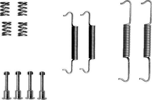 HELLA 8DZ 355 201-791 - Комплектующие, стояночная тормозная система unicars.by