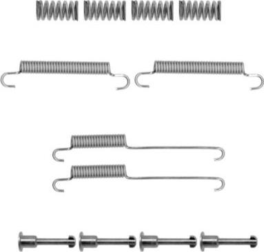 HELLA 8DZ 355 202-021 - Комплектующие, стояночная тормозная система unicars.by