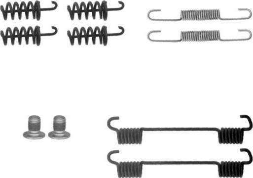 HELLA 8DZ 355 202-111 - Комплектующие, стояночная тормозная система unicars.by