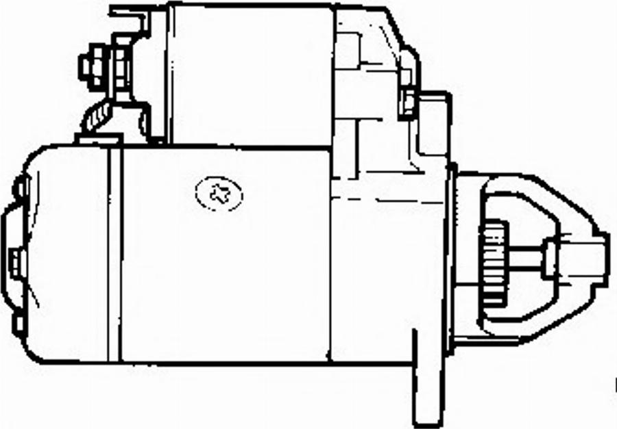 HELLA 8EA726472001 - Стартер unicars.by