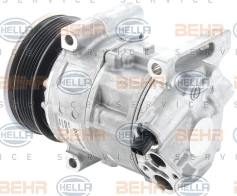 HELLA 8FK 351 006-491 - Компрессор кондиционера unicars.by