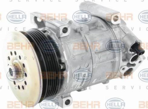 HELLA 8FK 351 006-491 - Компрессор кондиционера unicars.by