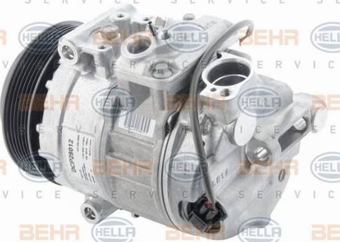 HELLA 8FK 351 006-381 - Компрессор кондиционера unicars.by