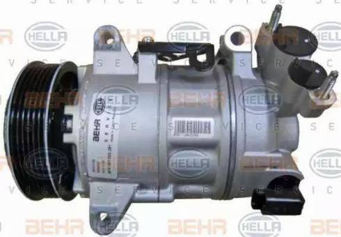 HELLA 8FK 351 003-281 - Компрессор кондиционера unicars.by