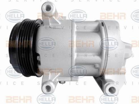 HELLA 8FK 351 002-791 - Компрессор кондиционера unicars.by