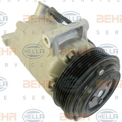 HELLA 8FK 351 002-781 - Компрессор кондиционера unicars.by