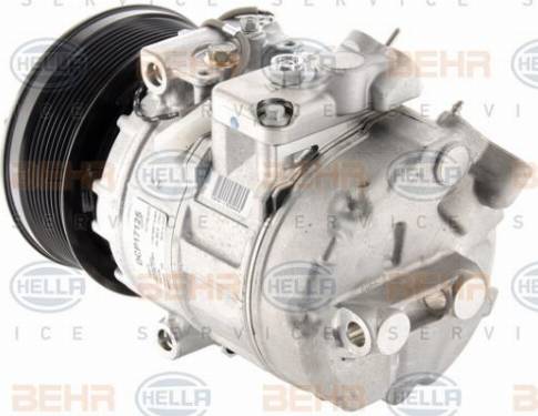 HELLA 8FK 351 007-191 - Компрессор кондиционера unicars.by