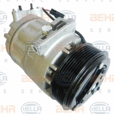 HELLA 8FK 351 007-831 - Компрессор кондиционера unicars.by