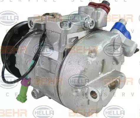 HELLA 8FK 351 108-071 - Компрессор кондиционера unicars.by