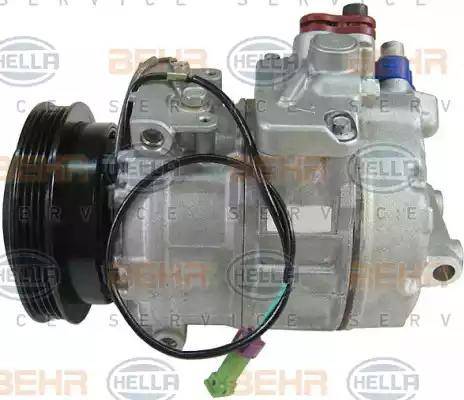 HELLA 8FK 351 108-071 - Компрессор кондиционера unicars.by