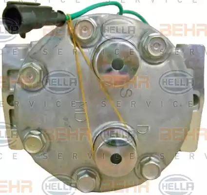 HELLA 8FK 351 135-491 - Компрессор кондиционера unicars.by