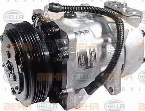 HELLA 8FK 351 125-071 - Компрессор кондиционера unicars.by