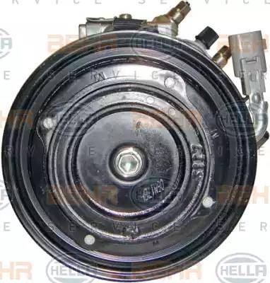 HELLA 8FK 351 125-211 - Компрессор кондиционера unicars.by